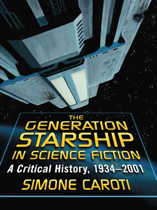 Title details for The Generation Starship in Science Fiction by Simone Caroti - Available